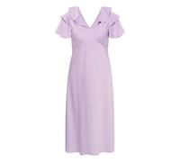 Robe femme KAFFE Curve Kcjamie Frill Violet 50