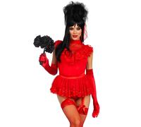 Robe femme Leg Avenue Beetle Babe Rouge M