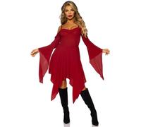 Robe femme Leg Avenue Cotton Bell Rouge S