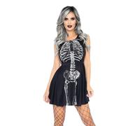 Robe femme Leg Avenue Skeleton Babe Noir M