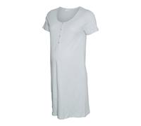 Robe femme Mamalicious Mira Solid NightGown A.E. Gris XL