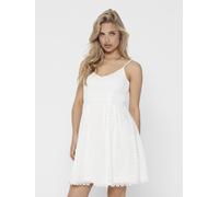 Robe femme ONLY col en V en dentelle bretelles réglables robe d'été courte.