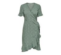 Robe femme Only Olivia wrap - chinois green - 44 38