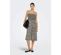ONLY Onlzelina Life Smock 3in1 Dress Skirt WV Robe 3 en 1, Pumice Stone, S Femmes