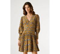 Pepe Jeans Avi Long Sleeve Short Dress Marron XL Femme