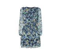 Pepe Jeans Robe Courte à Manches Longues Coral