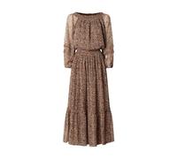 Pepe Jeans Dorotea 3/4 Sleeve Midi Dress Marron L Femme