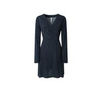 Pepe Jeans Liuva Robe, Bleu (Dulwich), L Femme