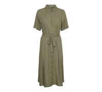 PIECES Robe-chemise 'PCPIA' olive / vert foncé, Taille 36