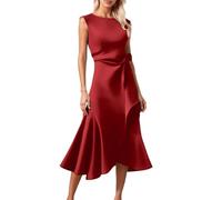 Robe Femme Robe De Mariée Doree Femme Soirée Terracotta Verte Cetemonie Cocktail Longue pour Mariage Tenue Reveillon Courte Tailleur Fete Chic Bleu Roi Convertible Invite Robes Oversize Invité