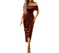 Robe Femme Robe De Mariée Tenue De Soiree Femme Multiposition Doree Noir Guinguette Tenues Élégante A Paillette Longue Soirée Cocktail Bleu Roi Ceremonie Vert Sauge Mariage Bohème Princesse 3Xl Rose