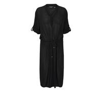 Soaked in Luxury - Robe noire avec manches 3/4 - Femme - Robes - Noir - Taille: 40 FR