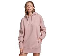 Superdry Vintage Logo Emb Sweat Long Sleeve Dress Rose XS-S Femme