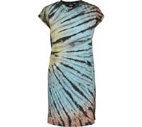 Urban Classics Dye Short Sleeve Dress Noir XS Femme