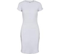 Urban Classics Rib Short Sleeve Dress Blanc XS Femme