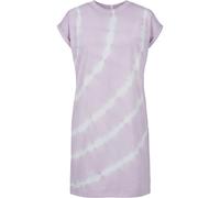 Urban Classics Tie Dye Short Sleeve Dress Bleu S Femme