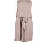 Urban Classics Robe bandeau courte en viscose – décontractée – Rose duskrose – M (T38) Femme