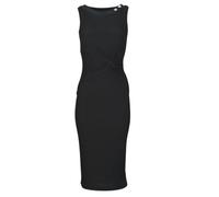 Robe femmes Guess SL ERNESTINE KNOT DRESS Noir EU M