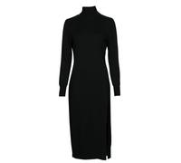 Robe femmes MICHAEL Michael Kors TURTLE NK SLIT MIDI DRS Noir EU XS