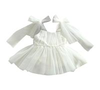 Robe Fete Fille - Barboteuse Estivale sans Manches pour bébé Fille | Dégagement léger et Tutu en | Ensemble Photo Nouveau-né et Tenue décontractée 0-12 Mois