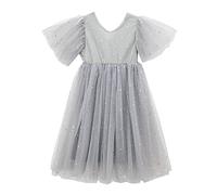 Robe Fete Fille - Catégorie Produit Robes pour Filles - Produit Titre Robe sans Manches imprimé étoiles pour Filles Tenue Estivale décontractée pour Grande Fille Style Frais et léger