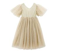 Robe Fete Fille - Catégorie Produit Robes pour Filles - Produit Titre Robe sans Manches imprimé étoiles pour Filles Tenue Estivale décontractée pour Grande Fille Style Frais et léger