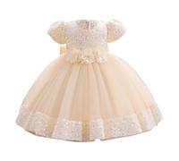 Robe Fete Fille - Robe élégante pour Fille Petite Taille garçonnière sans Manches et Design raffiné pour Occasions spéciales