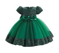 Robe Fete Fille - Robe élégante pour Fille Petite Taille garçonnière sans Manches et Design raffiné pour Occasions spéciales
