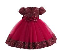 Robe Fete Fille - Robe élégante pour Fille Petite Taille garçonnière sans Manches et Design raffiné pour Occasions spéciales