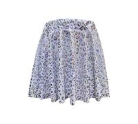 Robe Fille 6 Ans,Jupe à paillettes tendance pour filles, idéale pour un usage quotidien, une performance ou une soirée. Demi-jupe élégante, parfaite pour les t-shirts et les hauts. (Silver, 4-6Years)