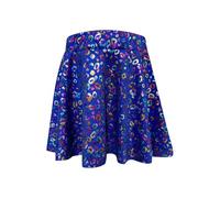 Robe Fille 8 Ans,Jupe à paillettes tendance pour filles, idéale pour un usage quotidien, une performance ou une soirée. Demi-jupe élégante, parfaite pour les t-shirts et les hauts. (Blue, 2-4Years)