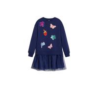 Robe fille Desigual Stickers Bleu 9/10 ans