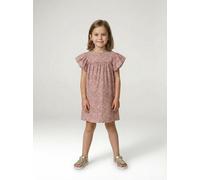 VERTBAUDET Robe Fille en Gaze de Coton imprimée Rose pâle 8A