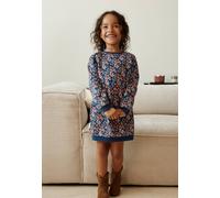 Robe Fille En Molleton Ollie Bleu 10A