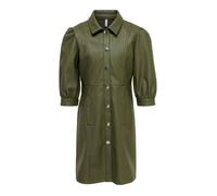 Robe fille en simili cuir ONLY Konnaia vert Kalamata 4 ans
