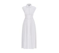 Guess Robe longue W6GKA0W2353 en coton bleu foncé pour femme S