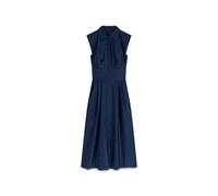 Guess Robe longue W6GKA0W2353 en coton bleu foncé pour femme S