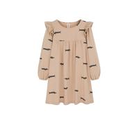 Robe fille Kids on the Moon Tiny Dogs Beige 12 ans