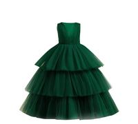 Robe Fille Mariage Ceremonie Enfant Robes Bapteme de Communion d'anniversaire du Soir Communion Anniversaire Robe de Fête Ceremonie Mariage Longue Robes Filles Chic et Elegant Dress 7-14 ans