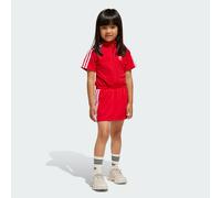 Adidas Firebird Dress Unisex Robes de chambre - Rouge - Taille: 105 - 110 CM - Poly Mesh - Foot Locker Red 105 - 110 CM