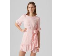 Robe fleurie à manches courtes VERO MODA femme Vêtement mini robe portefeuille N