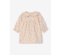 Robe fleurie bébé en gaze de coton vanille 18M(81CM)
