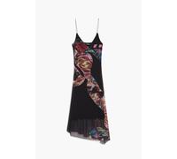 Desigual Robe femme Lacroix fleurie Noire XL