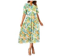 Robe Fleurie Femme Ete Longue Robes Droite Portefeuille D’ete D Pour Blanche Grande Taille Fluide De Plage Trapeze Été Bretelles Bustier Noire Boheme Lin Summer D'ete Dentelle Orange Midi Kaki