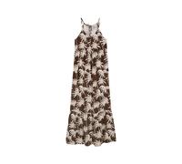 Robe fluide maxi femme Tom Tailor Denim Marron XS