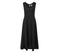 Robe fluide midi en lin mélangé avec poches latérales femme s.Oliver Noir 42