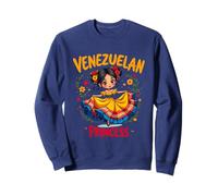 Robe Folklorique vénézuélienne Mignonne Fille vénézuélienne Sweatshirt