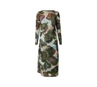 Robe froncée en résille à manches longues femme Mexx Vert S