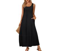 Robe Gala Bohème Mi-Longue Soirée Coton Patineuse Invité Fluide Asymétrique Grossesse Vetement Et Ventes Flash du Jour, Cérémonie Summer Jupe Été XXL