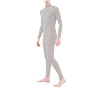 Robe gothique grande taille 4X combinaison complète pour une expérience immersive ou un tour d'Éri Cosplay Costume Mon héros Académie (Gris, L)